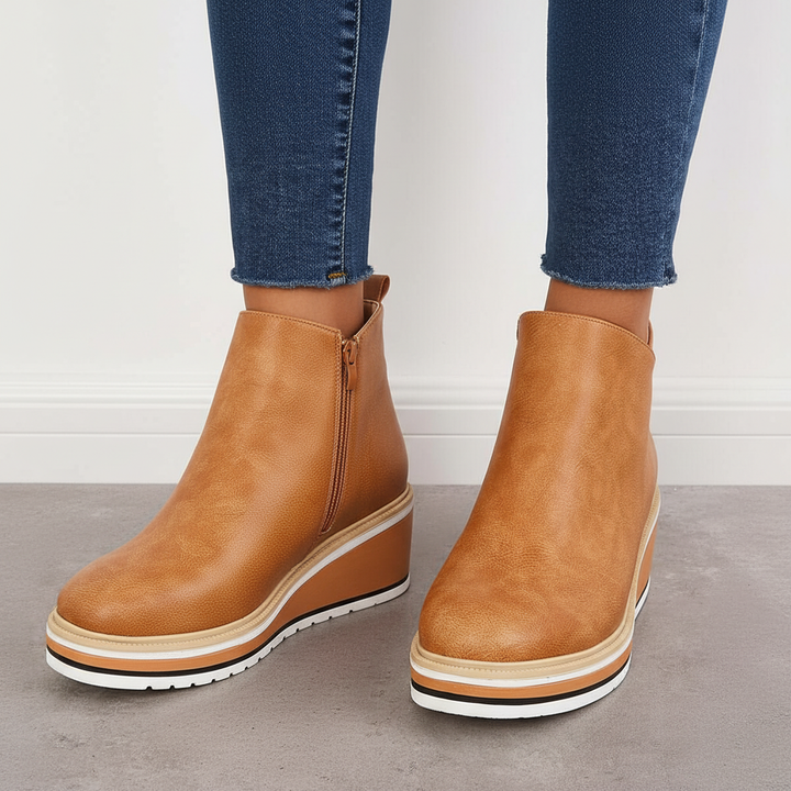 Dr. Martens-stil för dam med platå - Natalie