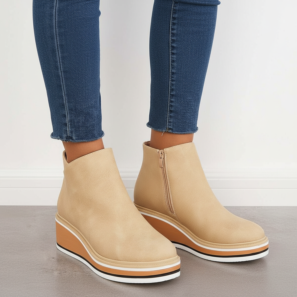 Dr. Martens-stil för dam med platå - Natalie