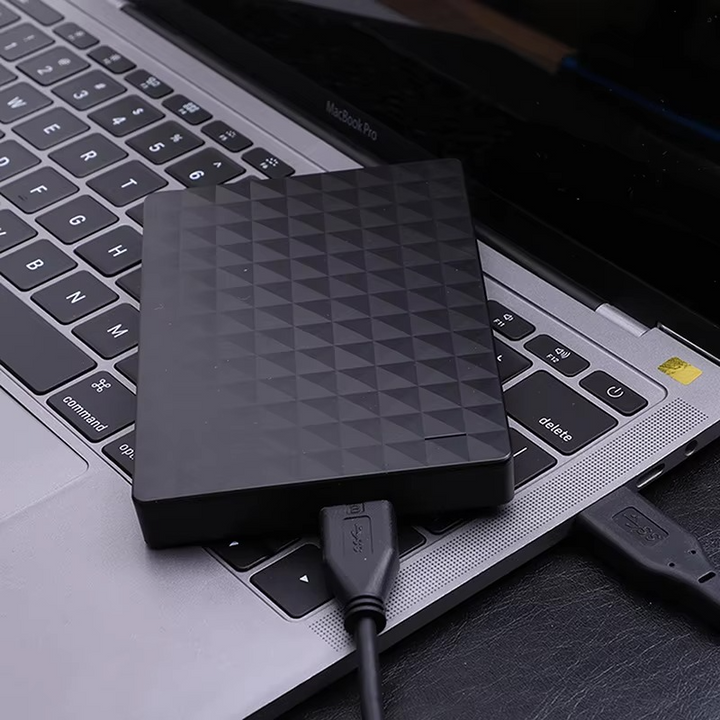 8 TB bärbar extern hårddisk med snabba USB 3.0-överföringar