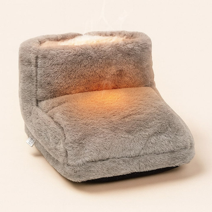 Elektrisk fotvärmare med USB och mjuk fleece, 3 lägen