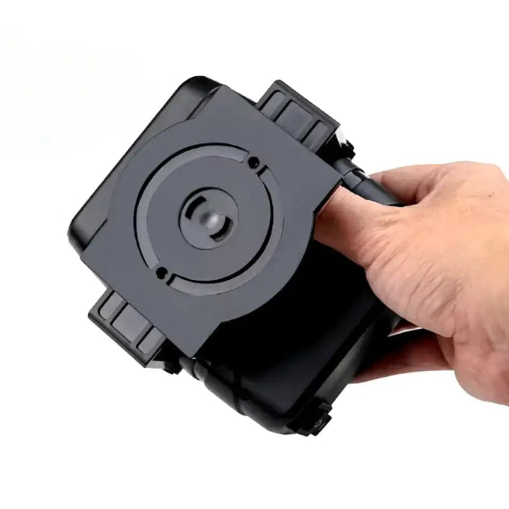 Portabel 12V-bilvärmare med kylfunktion och vridbar hållare