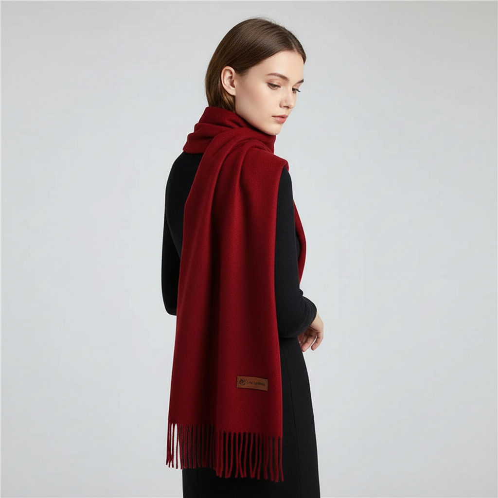 Stor kashmirscarf - Cashluxe