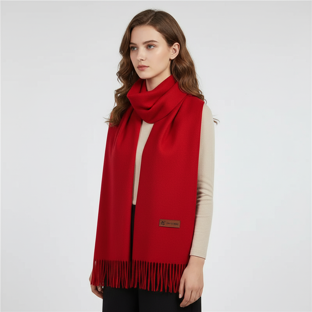 Stor kashmirscarf - Cashluxe