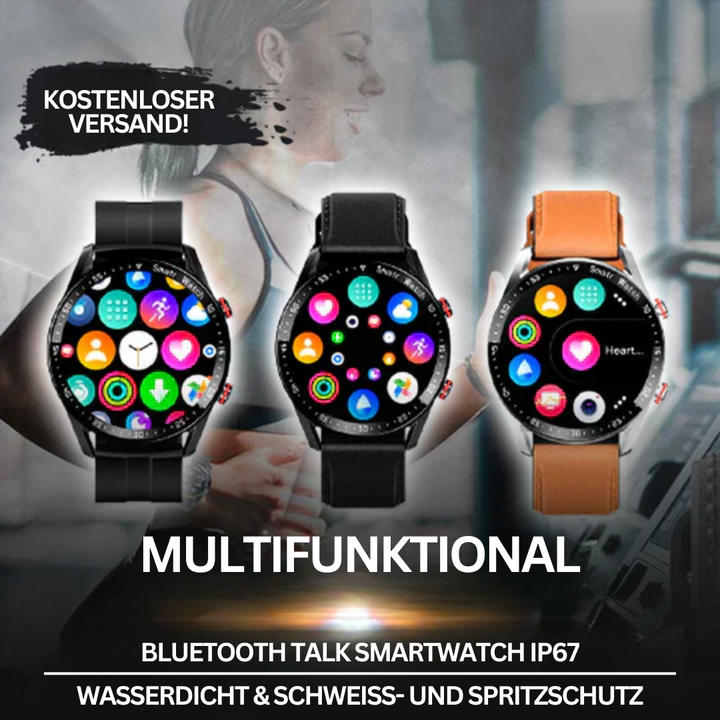 Multifunktionellt smartwatch - HealthSync Pro
