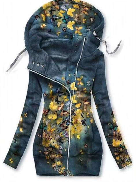 Butterfly Art-kofta för dam – Alina
