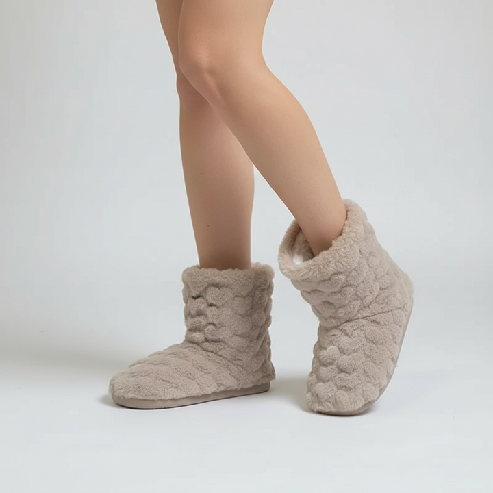 Höga tofflor - FluffBoot