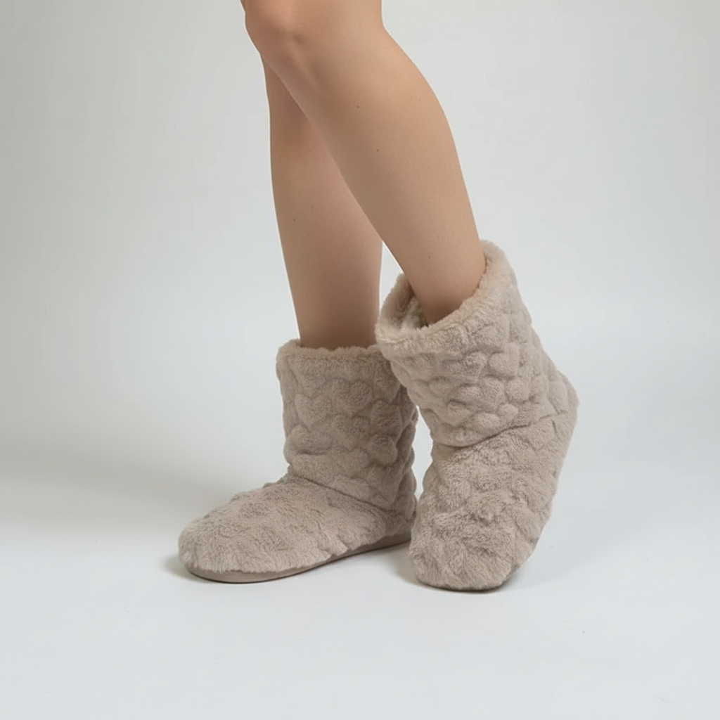 Höga tofflor - FluffBoot