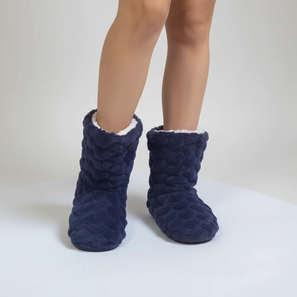 Höga tofflor - FluffBoot