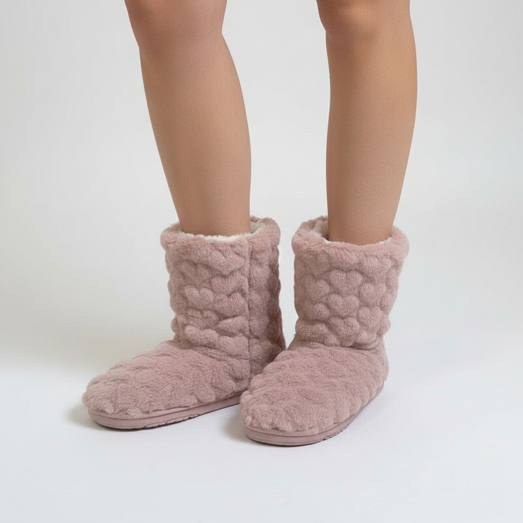 Höga tofflor - FluffBoot