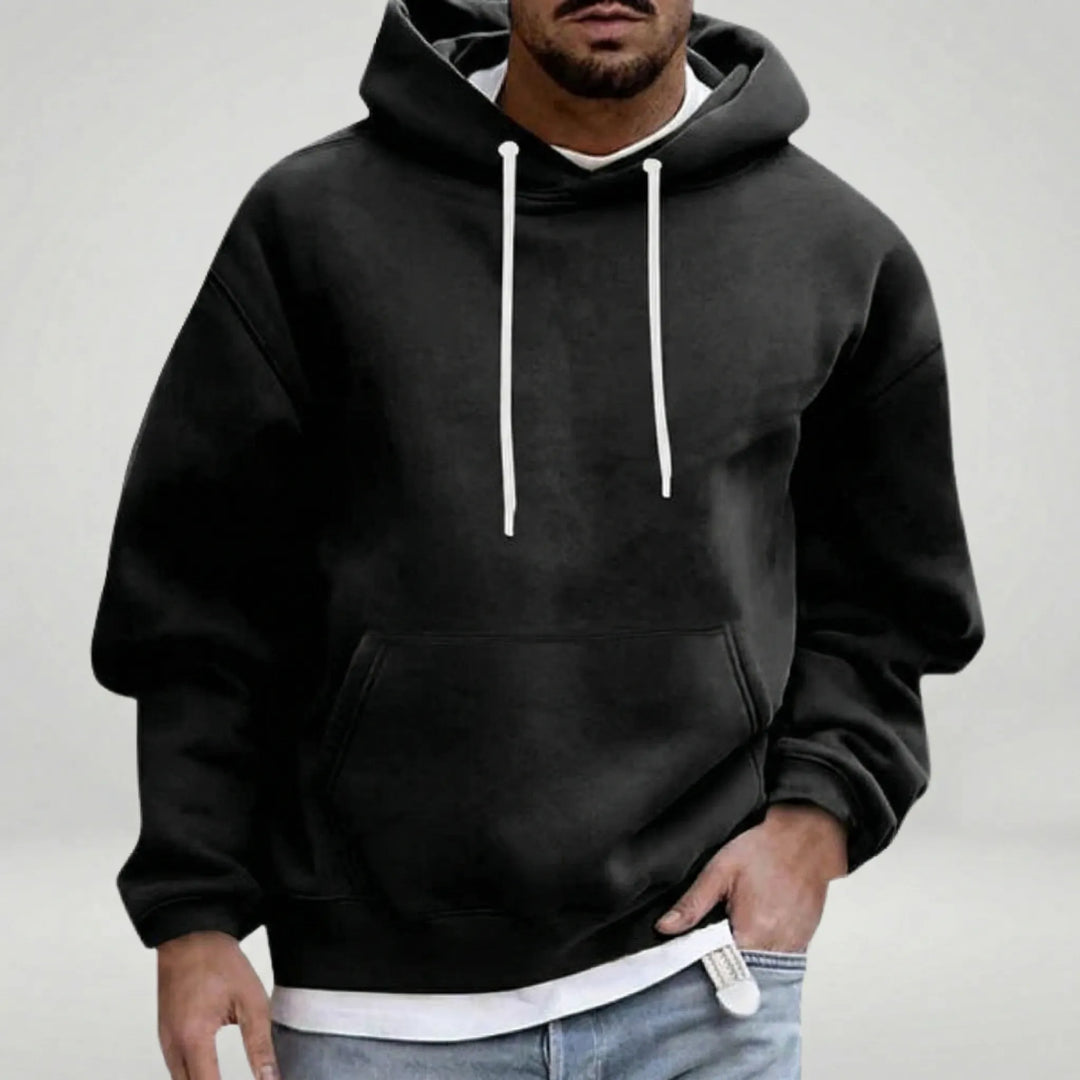 Hoodie med ledig passform - Marcel