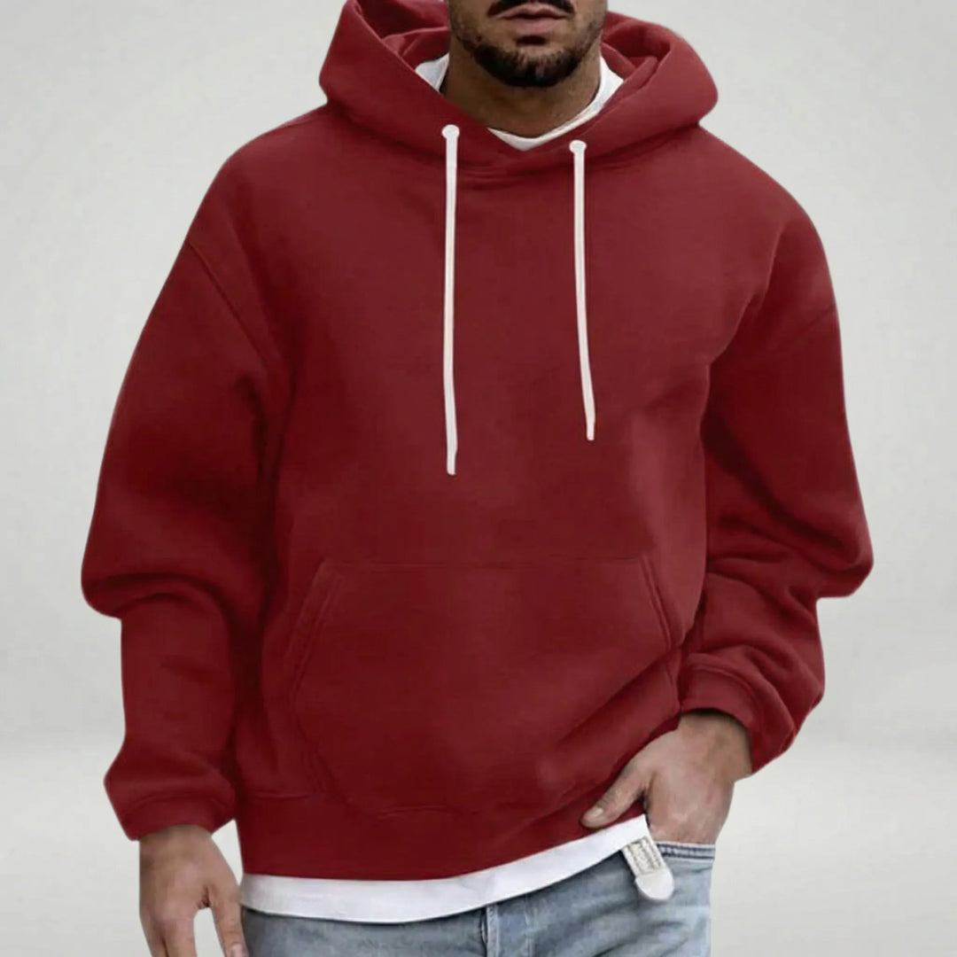 Hoodie med ledig passform - Marcel