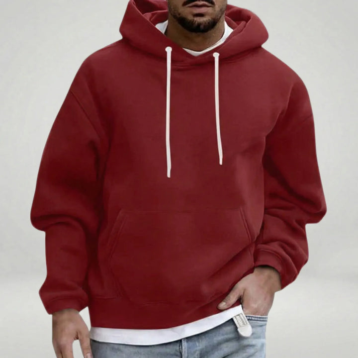 Hoodie med ledig passform - Marcel