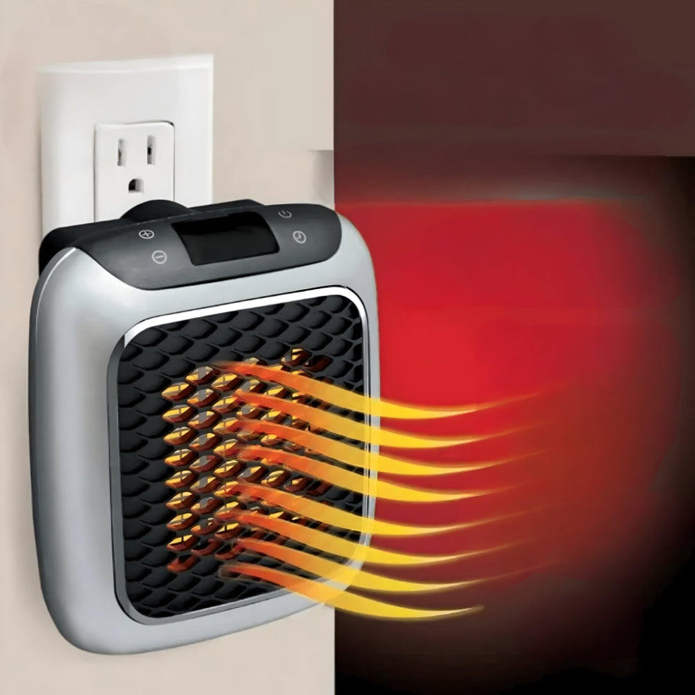 Keramisk väggvärmare med termostat 16–32 °C