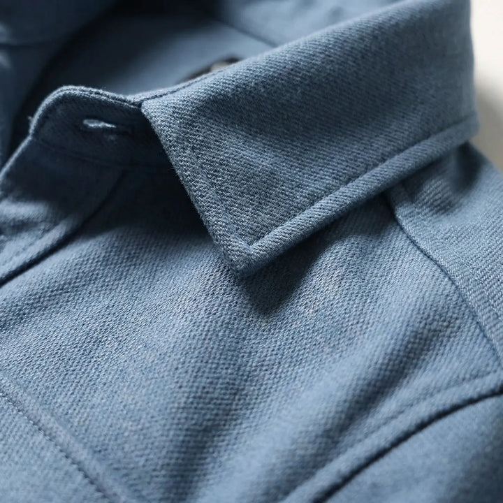 Overshirt med långa ärmar och bröstfickor - Pablo