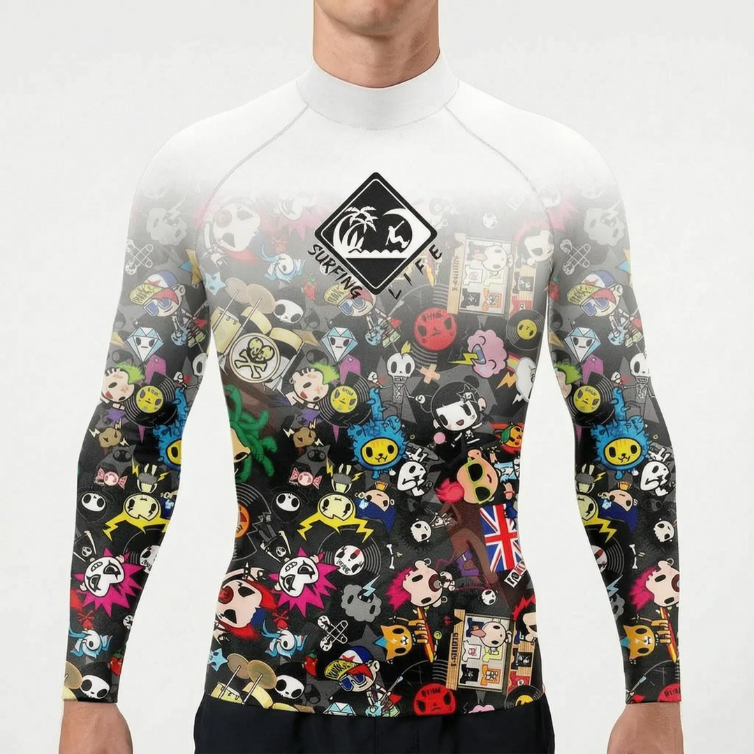 Rashguard med långa ärmar - Brexion