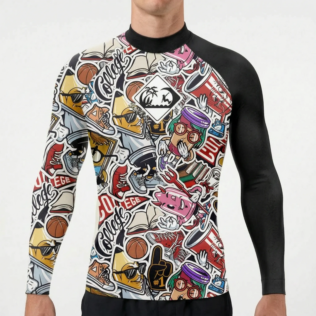 Rashguard med långa ärmar - Brexion