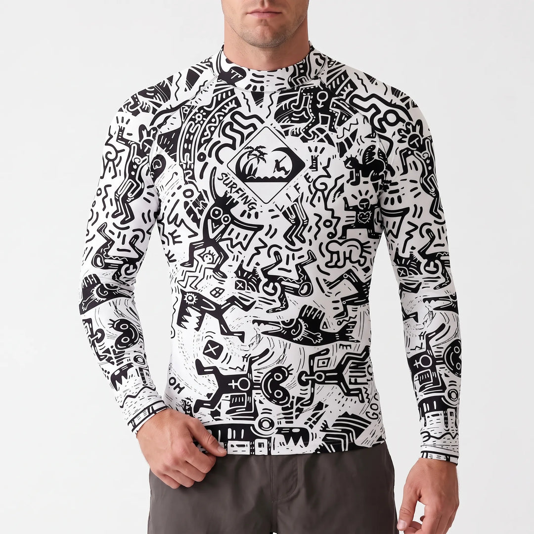 Rashguard med långa ärmar - Brexion