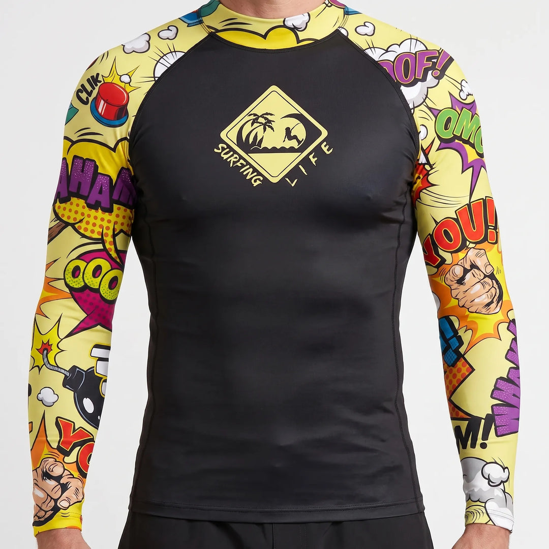 Rashguard med långa ärmar - Brexion