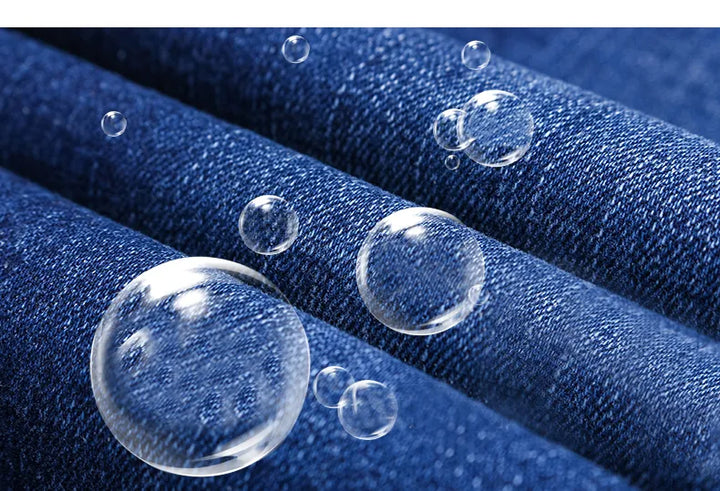Jeans | Raka, avslappnade stretchjeans