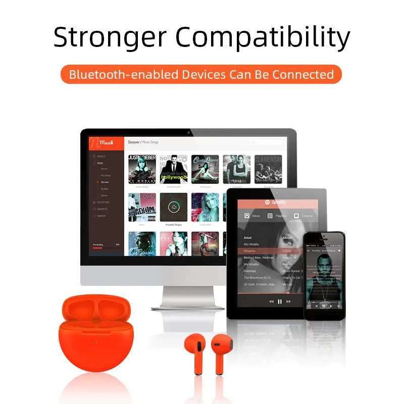 Air PRO6 In-Ears | Trådlösa Bluetooth-hörlurar