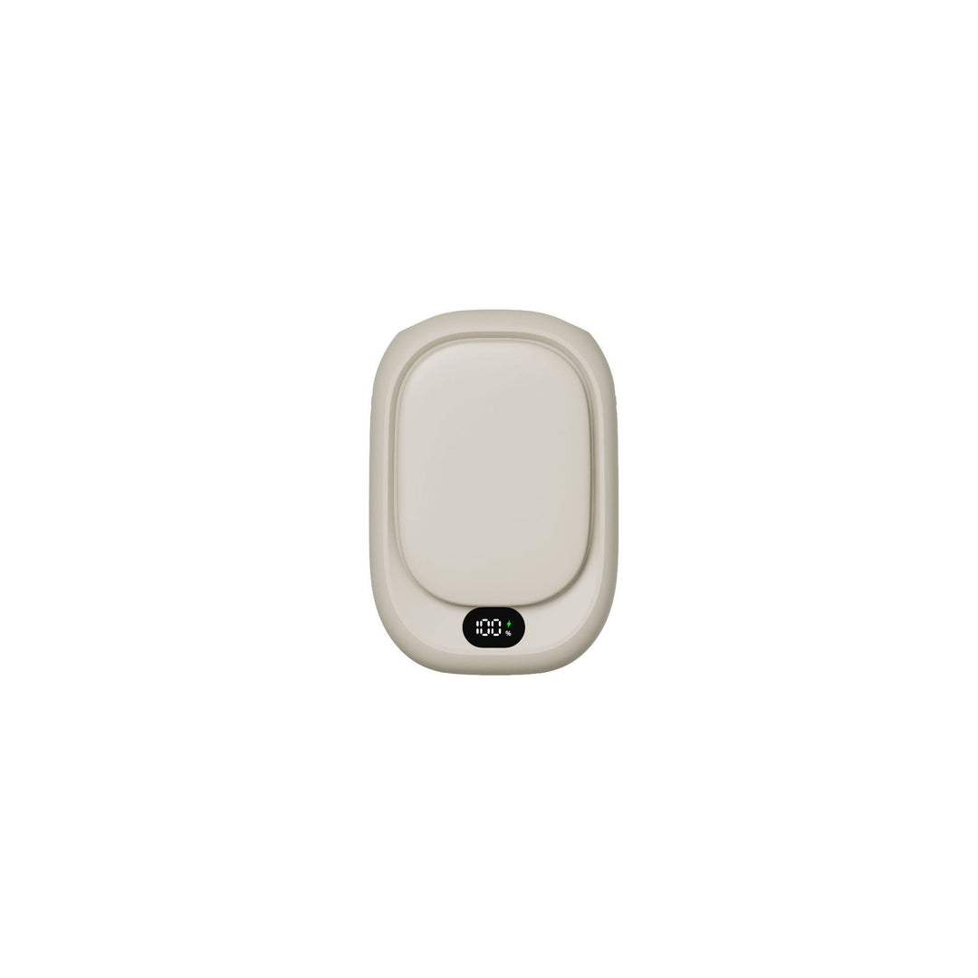 Laddningsbar handvärmare och powerbank med LED-display