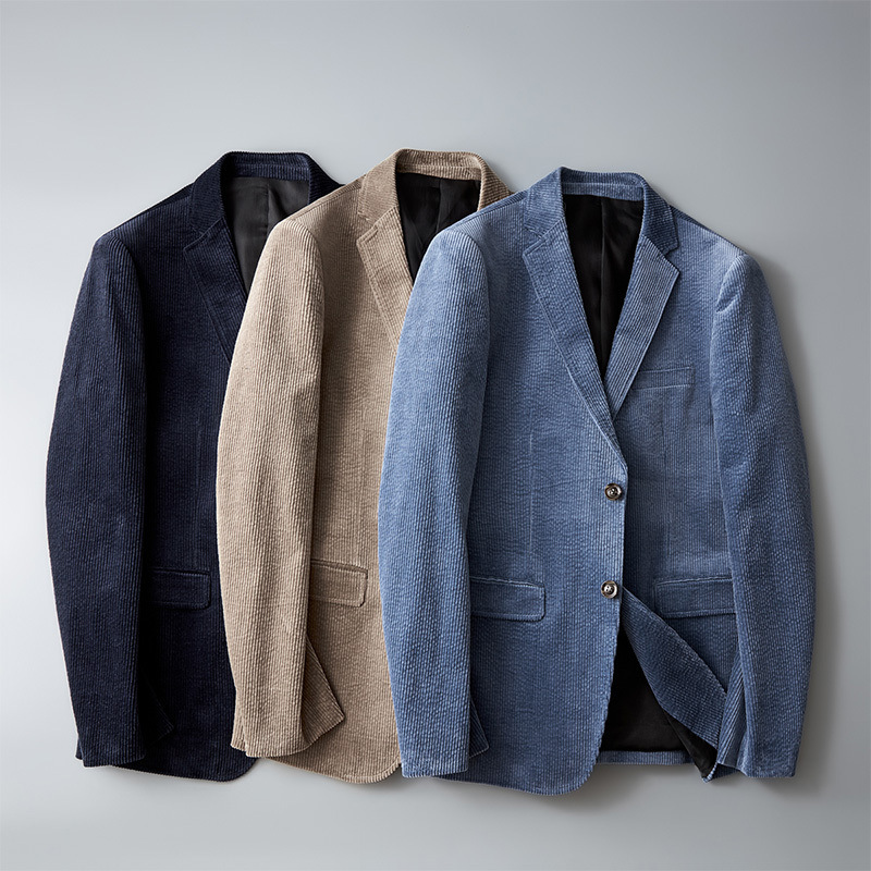 Elegant manchesterblazer för herr - Vincent