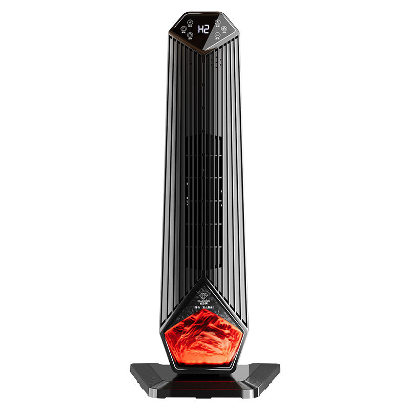 Infraröd värmare 2000 W med fjärrkontroll och 360° rotation