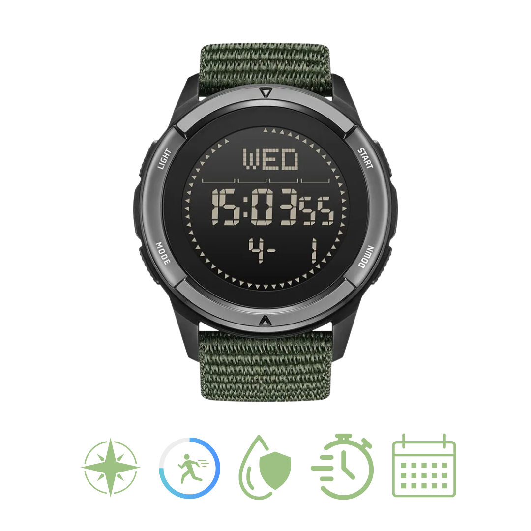 Carbon Adventure-klocka - SummitPulse