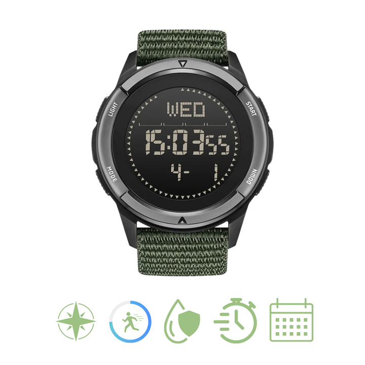 Carbon Adventure-klocka - SummitPulse