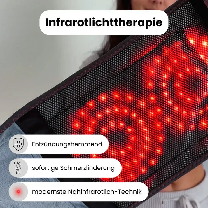 Ortopediskt ryggbälte med infraröd terapi – ThermaLum