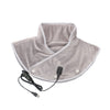 Värmekudde för nacke och axlar med massage via USB