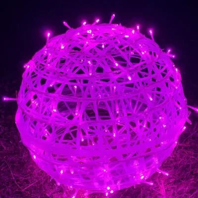 Stämningsfull LED-ljusboll för inomhus & utomhus – Orbola