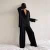 Pyjamasset i satin för dam – Isabella