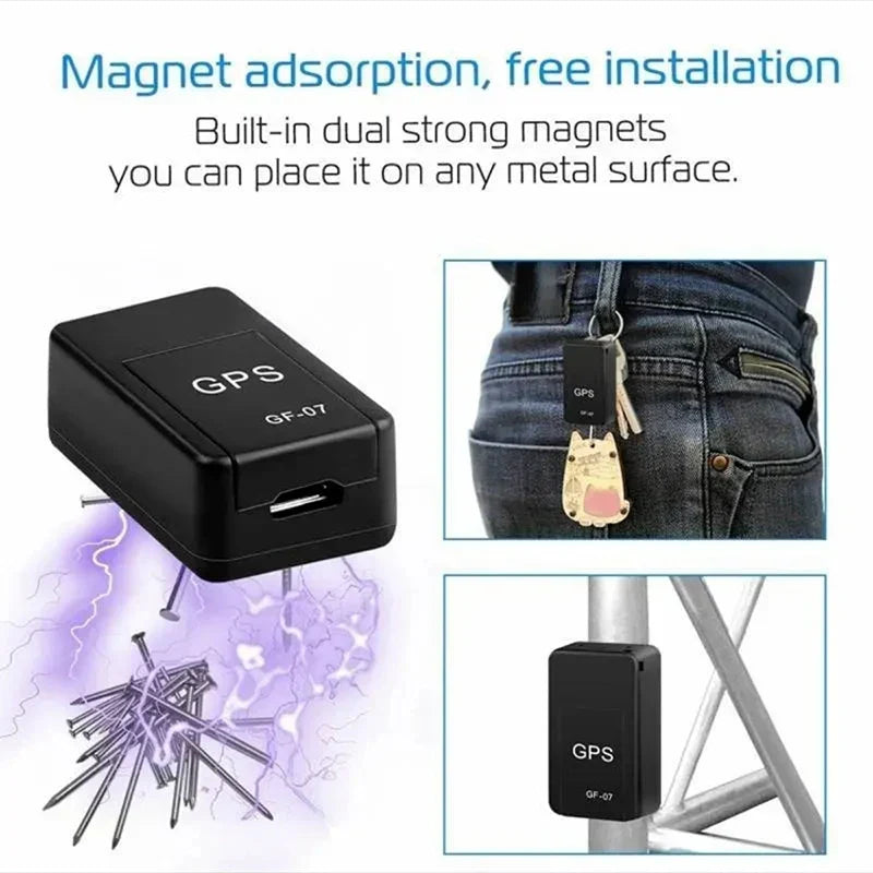 Magnetisk mini-GPS-tracker – Realtidsspårning