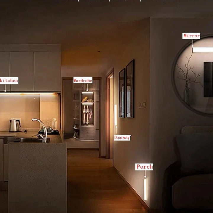 Trådlös LED-lampa med rörelsesensor - SmartGlow