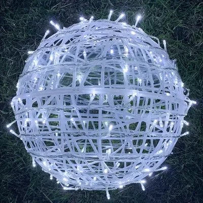 Stämningsfull LED-ljusboll för inomhus & utomhus – Orbola