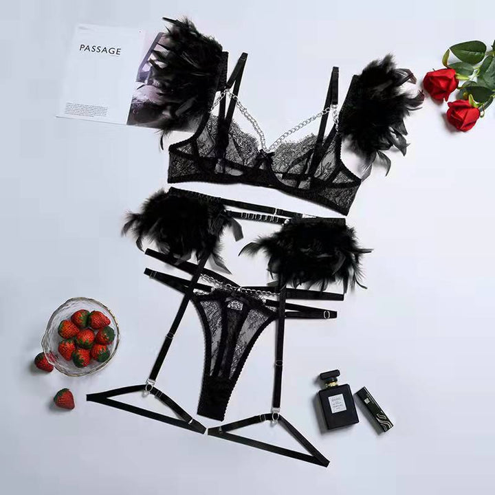 Mirella 3-delat underklädesset | Ett sexigt set med unika detaljer