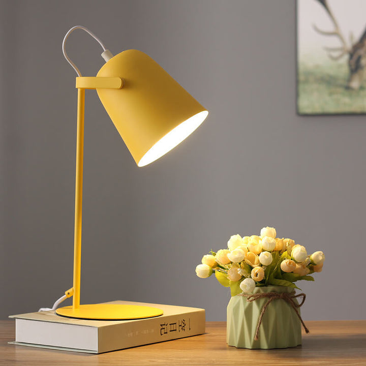 Nordisk macaron-hink bordslampa | Skandinavisk skrivbordslampa