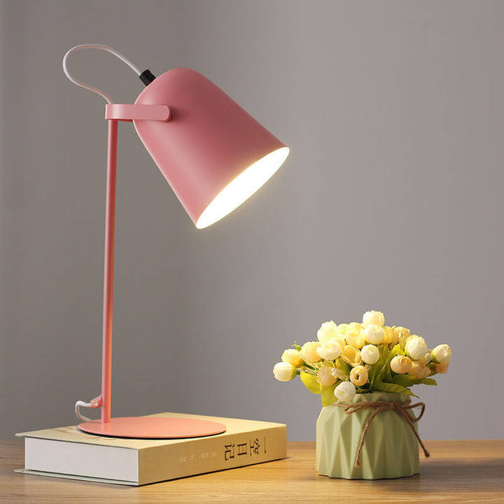 Nordisk macaron-hink bordslampa | Skandinavisk skrivbordslampa