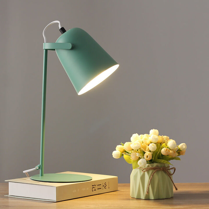 Nordisk macaron-hink bordslampa | Skandinavisk skrivbordslampa