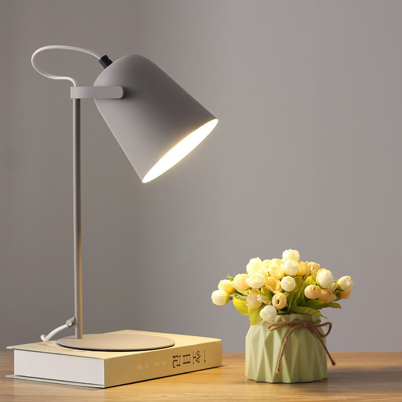 Nordisk macaron-hink bordslampa | Skandinavisk skrivbordslampa