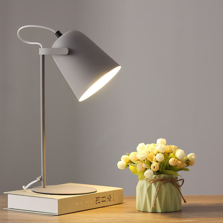 Nordisk macaron-hink bordslampa | Skandinavisk skrivbordslampa