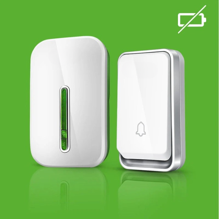 Trådlös & batterilös smart dörrklocka – Sonivo