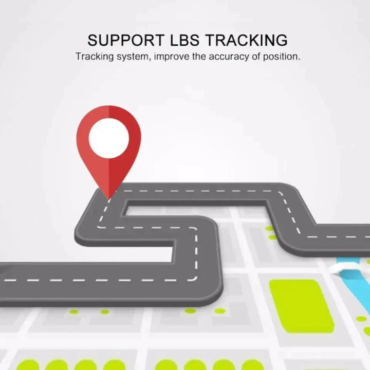 Magnetisk mini-GPS-tracker – Realtidsspårning