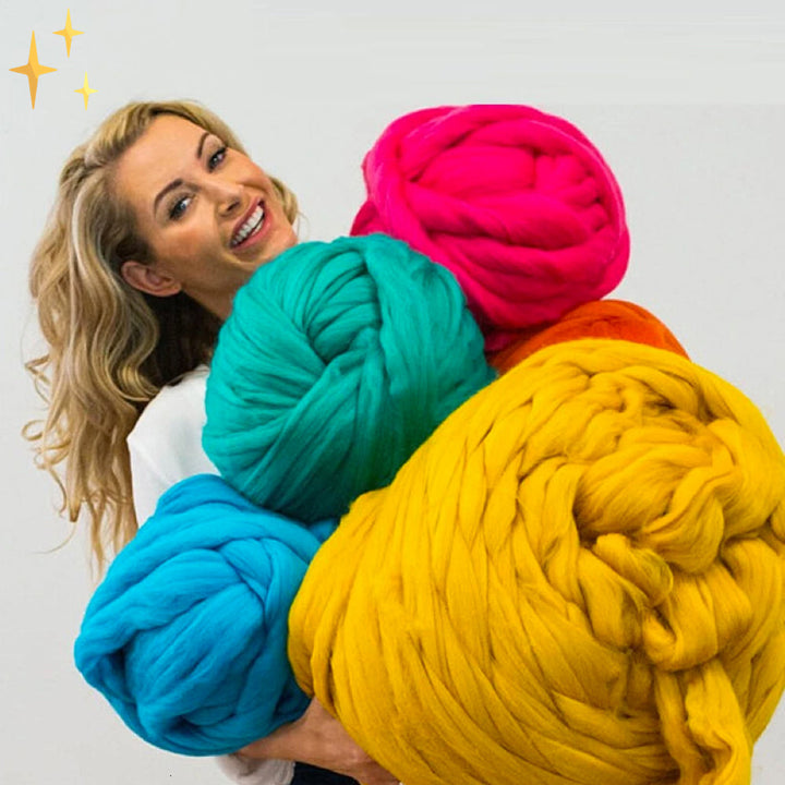 Extra tjockt stickgarn - Wooluxe