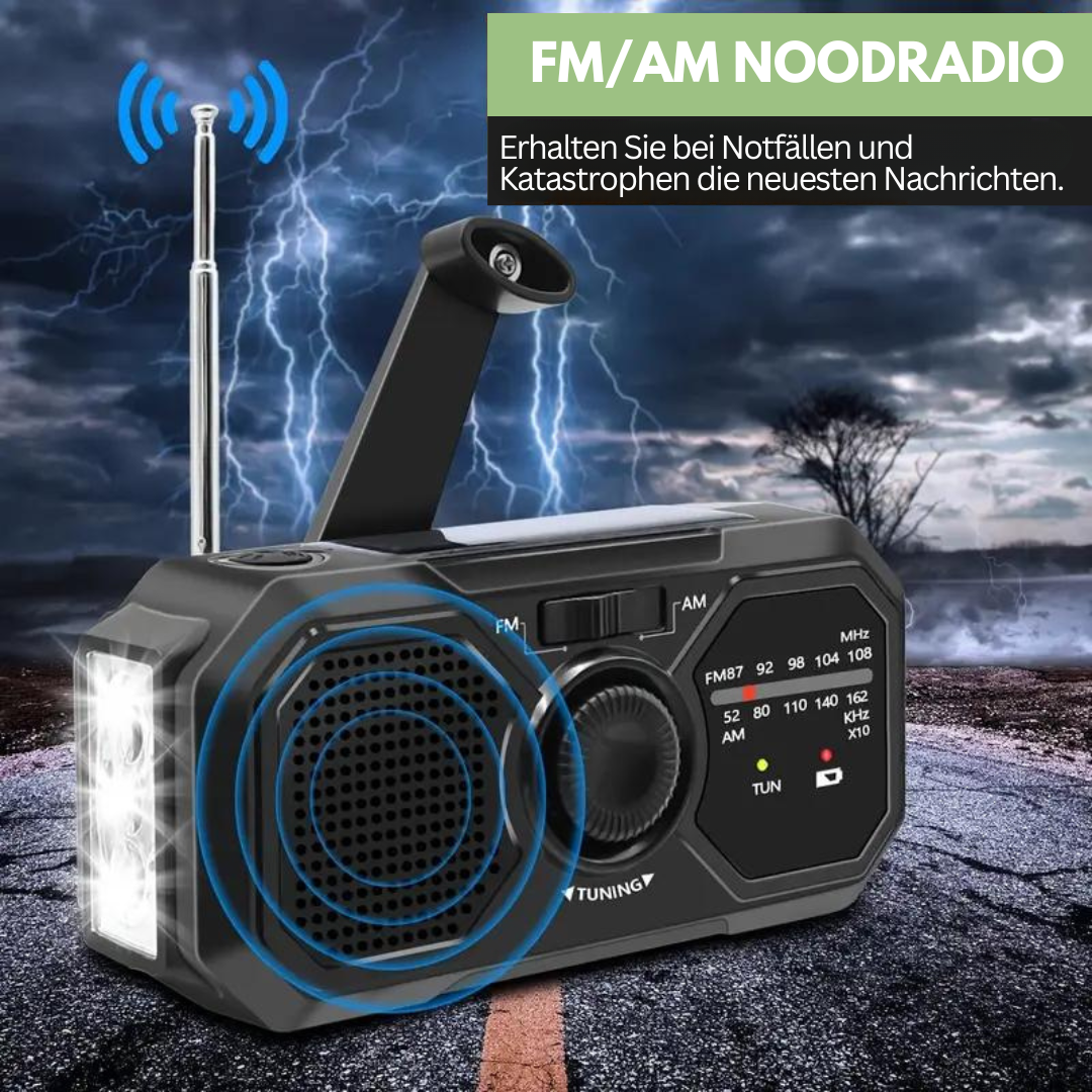 Bärbar nödradio - SurvivalWave