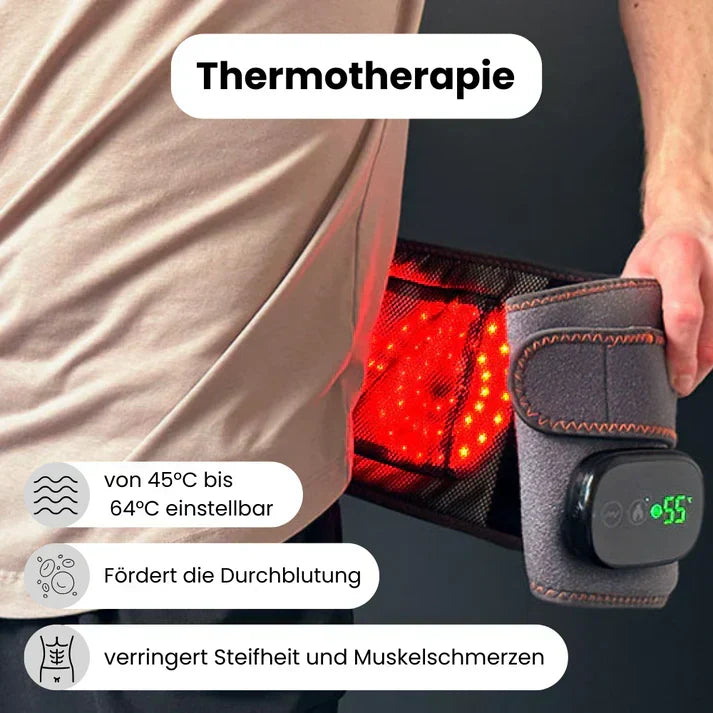 Ortopediskt ryggbälte med infraröd terapi – ThermaLum