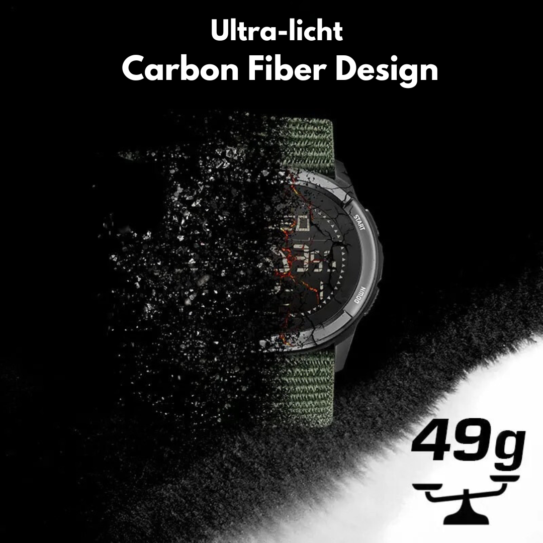 Carbon Adventure-klocka - SummitPulse