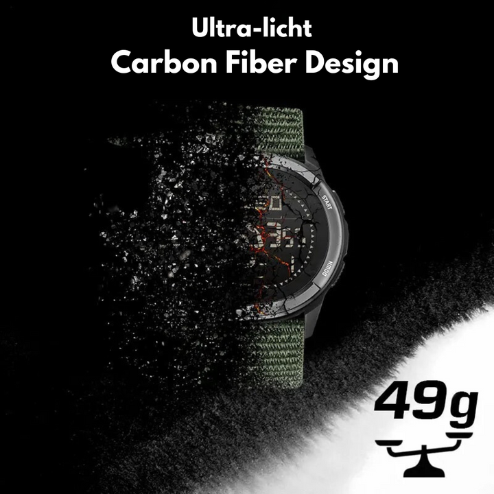 Carbon Adventure-klocka - SummitPulse