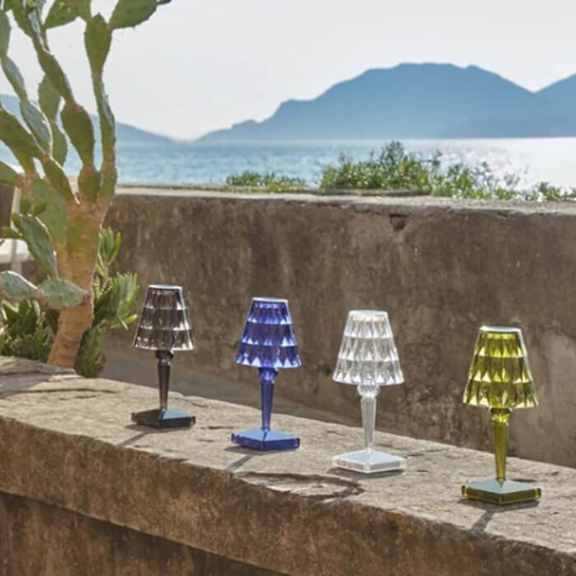 Chic bordslampa i kristalldesign – CrystalLuxe